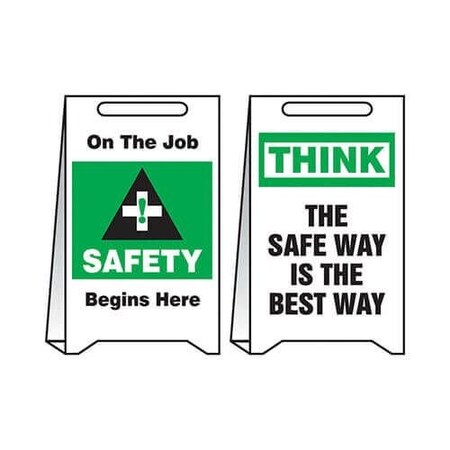 Accuform Floor Sign, PFE448 PFE448